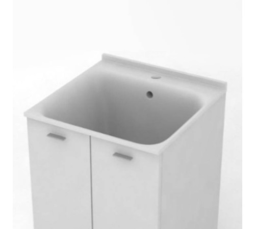 Раковина Kerasan Aquadom 60х60 см 1 отверстие белый 029401.1