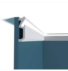 Карниз под подсветку Perfect Plus P176 2000x40x40 мм P176