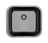 Кухонная мойка Omoikiri Omi 49-U/I-GM вороненая сталь 49x44 см 4993073