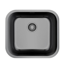Кухонная мойка Omoikiri Omi 49-U/I-GM вороненая сталь 49x44 см 4993073