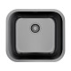 Кухонная мойка Omoikiri Omi 49-U/I-GM вороненая сталь 49x44 см 4993073