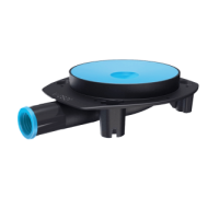 Трап с горизонтальным выпуском низкий Uponor Vieser 75/150 мм 1051377