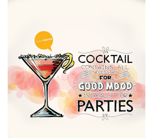 Декор Артвалентто Cocktail 1 15x15 см х9999090796