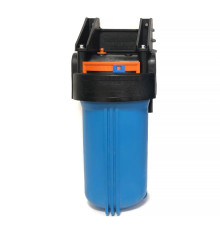 Корпус для фильтра ДЖИЛЕКС 1М 10 Slim Line вертикальное подключение 9005