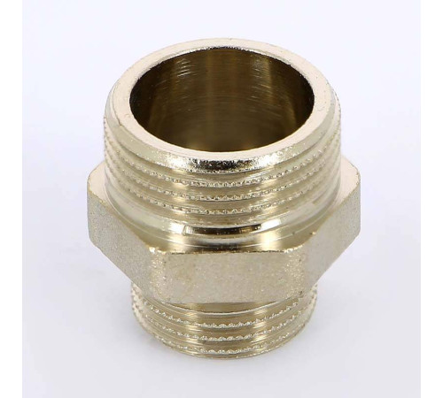 Ниппель редукционный Uni-Fitt 3/4x1/2 никелированный 600N3200