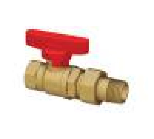 Кран шаровой FAR 3/4 ВР-американка бабочка красный FS 3079 34R