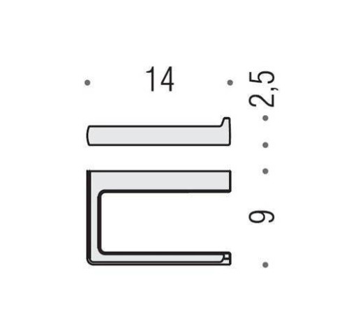 Держатель туалетной бумаги Colombo Design Lulu PVD золото B6208.HPS