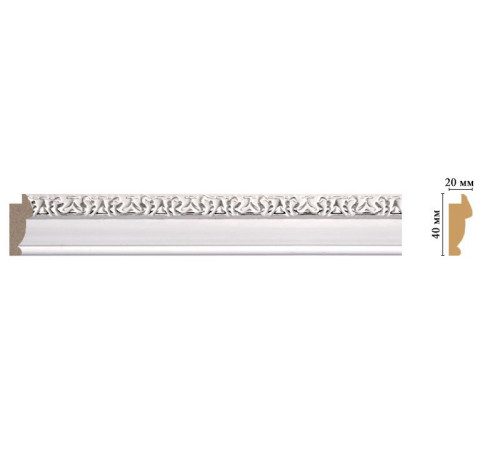Багет интерьерный DECOMASTER 807-60 40х20х2900 мм 807-60