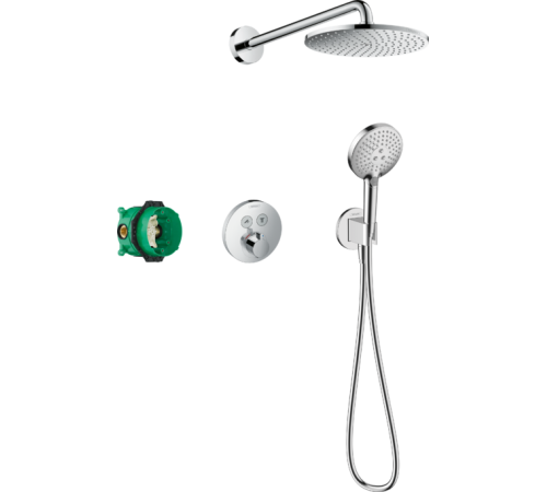 Набор для комплектации душа 6 в 1 Hansgrohe Raindance S хром 27951000