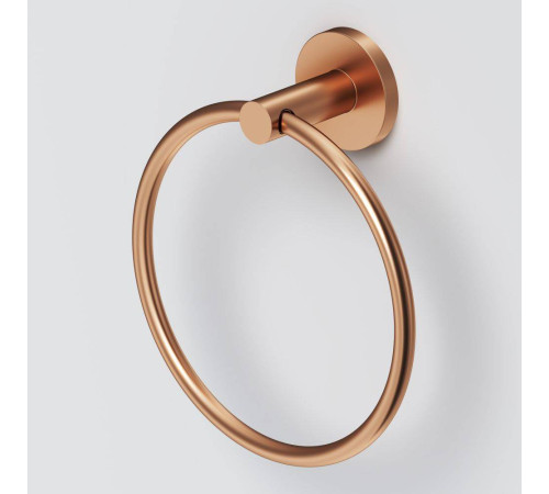 Кольцо для полотенец AM.PM X-Joy настенное розовое золото A85A34444