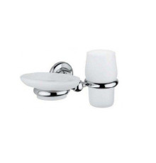 Держатель стакана и мыльницы G-lauf хром GH14451