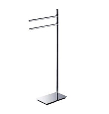 Стойка с полотенцедержателем Colombo Design Square 80.4 см хром B9901.CR