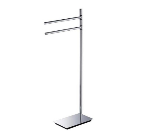Стойка с полотенцедержателем Colombo Design Square 80.4 см хром B9901.CR