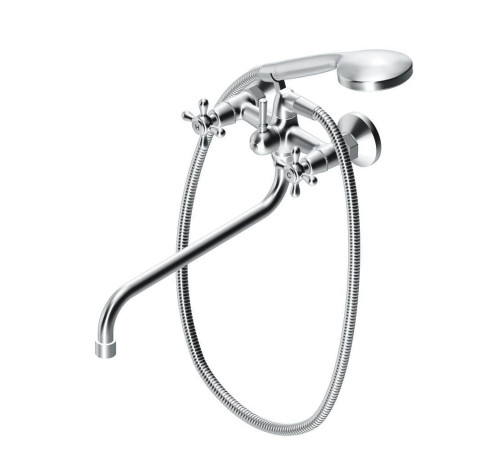 Смеситель для ванны и душа с душевым гарнитуром DORFF Vintage D6095000