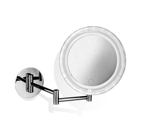 Зеркало косметическое Decor Walther BS 16 Touch подвесное 5x LED хром 0121400