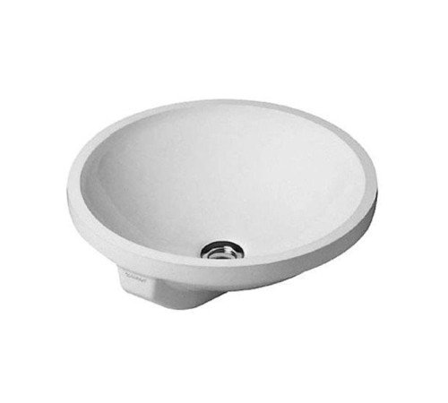 Раковина встраиваемая снизу Duravit Architec 40 см с переливом 0468400000