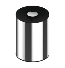 Мусорное ведро KEUCO PLAN 5 л хром/черно-серый 04989010037