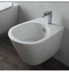 Биде подвесное Simas Gambassi 56.5х37.5 см 1 отверстие белый GA19bi/F85