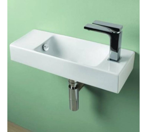 Раковина Artceram Lavamani Brick 20х54 см 1 отверстие белый LML002 01 00