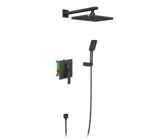 Душевая система встроенная Timo Torne черный SX-4319/03SM