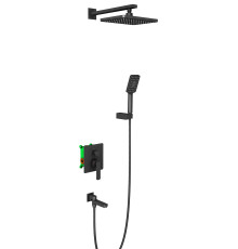 Набор для комплектации ванны Timo Torne черный SX-4399/03SM