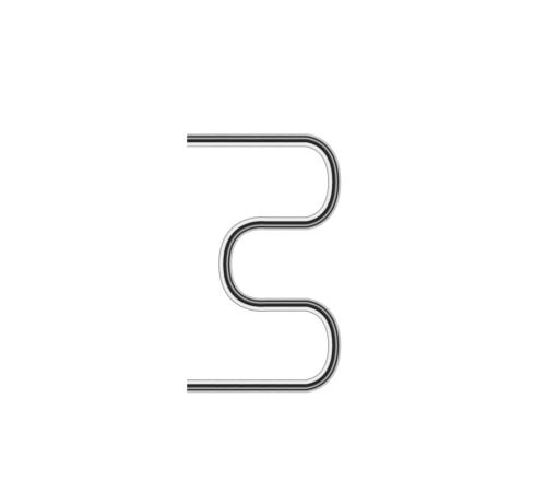 Полотенцесушитель водяной Primoclima Astra М water Inox 600x400 мм PCAstraМWInox6040