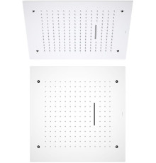 Верхний душ Aquanet AQ2082CR 500х500 мм 2 режима с монтажной частью хром AQ2082CR