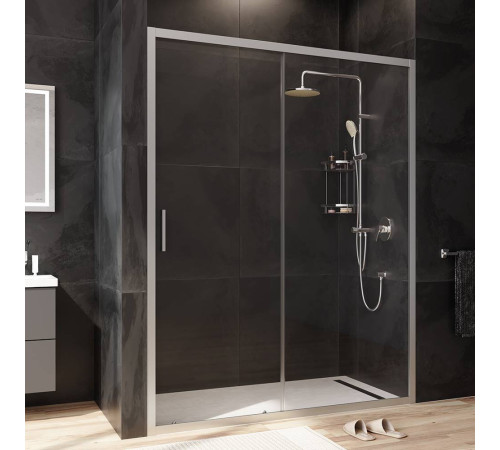 Дверь душевая в нишу AM.PM Gem 150x195 см раздвижная W90G-150-1-195MT