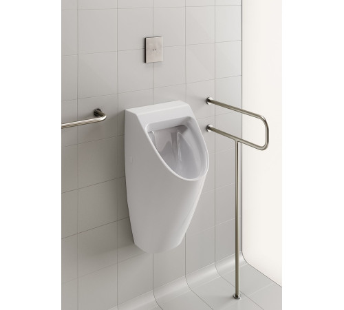 Писсуар подвесной безободковый GSI Community 350х310 мм белый глянцевый 9097FO11