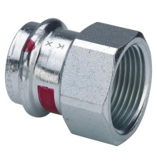 Переходник Viega Prestabo 35 мм x 3/4 наружная резьба нелегированная сталь 642198