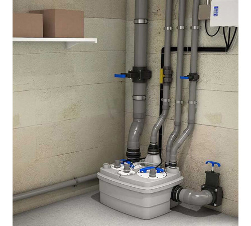 Насосная канализационная установка SFA SANICUBIC 2 Classic NM с режущим механизмом R4LCIP68NM