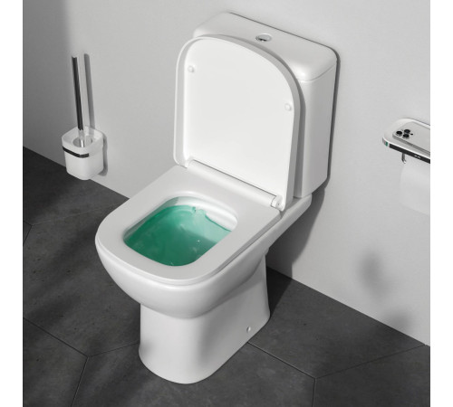 Унитаз-компакт AM.PM Sunny AquaSpin с сиденьем микролифт C85C8601SC