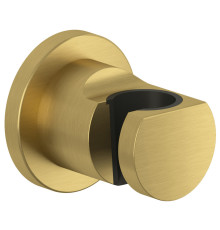 Держатель для ручного душа Kludi Nova Fonte Puristic брашированное золото 20552N015