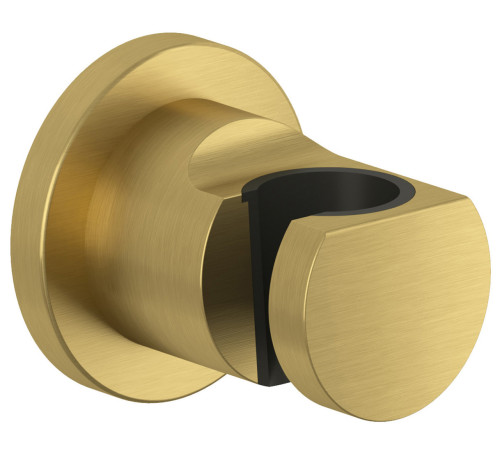 Держатель для ручного душа Kludi Nova Fonte Puristic брашированное золото 20552N015