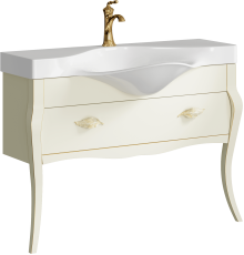Тумба под умывальник Cezares Borgia 1150х850х550 мм слоновая кость BOR0111BG