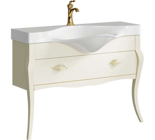 Тумба под умывальник Cezares Borgia 1150х850х550 мм слоновая кость BOR0111BG