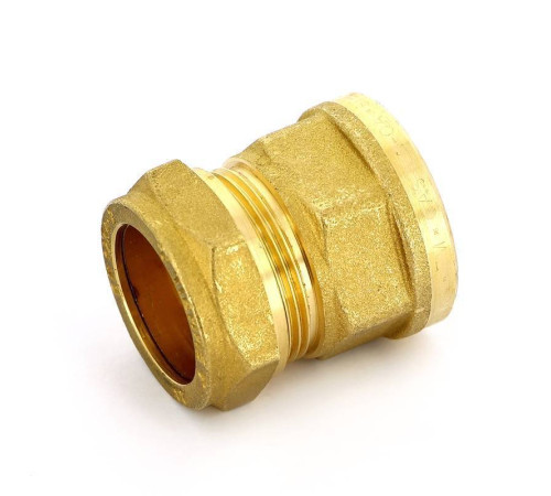 Муфта обжимная Tiemme 1100 28 мм х 1 ВР латунная 1000043