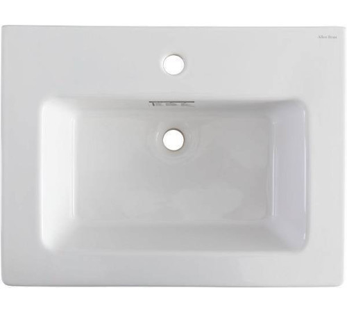 Раковина накладная Allen Brau Fantasy 62 см белый 4.11023.20