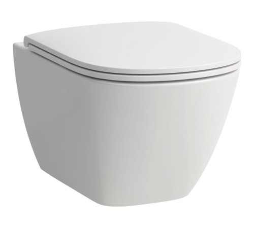Комплект Laufen LUA унитаз подвесной безободковый с сиденьем Soft-Close 8.2008.0.000.000.1/8.9108.3.000.000.1