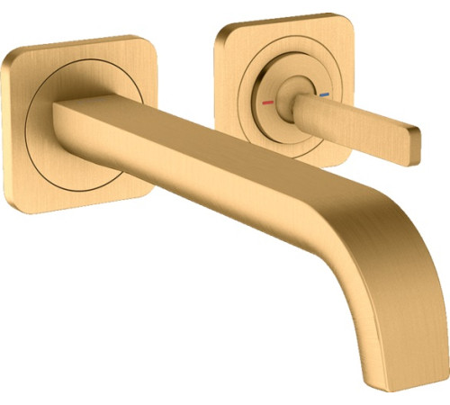 Внешняя часть смесителя для раковины AXOR Citterio E шлифованная медь 36106950