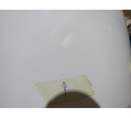 Биде подвесное GSI Pura 500x360 мм с отверстием под смеситель и переливом 8864111