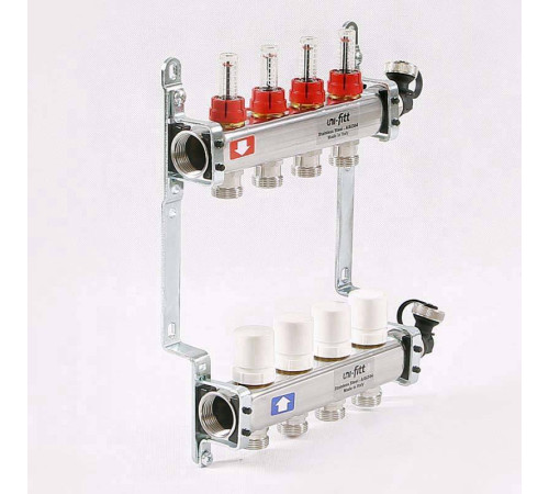 Коллекторная группа Uni-Fitt 415S 1 x 3/4 EK 4 выхода 450I4304