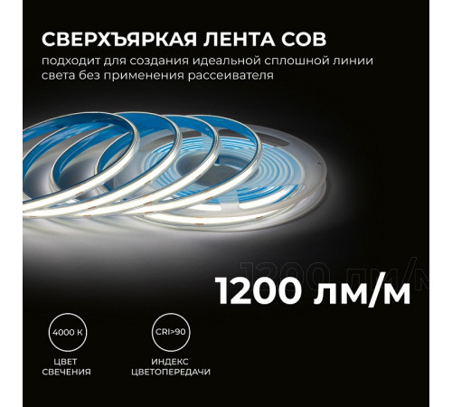 Лента светодиодная Apeyron Electrics 00-490