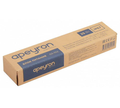 Блок питания с проводом Apeyron Electrics 03-102