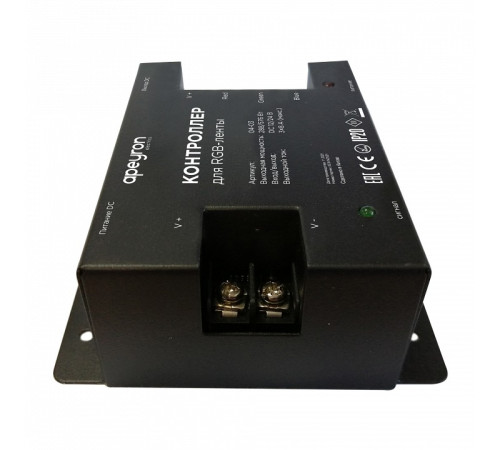 Контроллер-регулятор цвета RGB с пультом ДУ Apeyron Electrics 04-03(288)