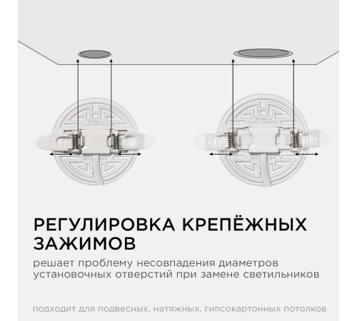 Встраиваемый светильник Apeyron Electrics 06-100