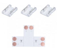 Соединитель лент T-образный жесткий Apeyron Electrics  09-104