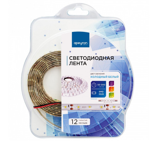 Лента светодиодная Apeyron Electrics Стандарт (в блистере) smd 3528 10-131