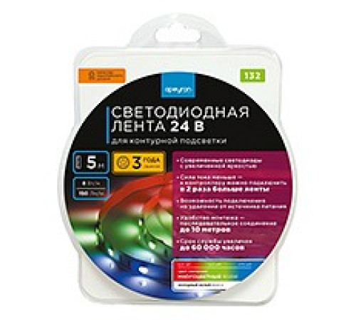 Лента светодиодная Apeyron Electrics 132КП