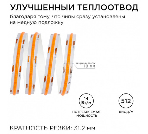 Лента светодиодная Apeyron Electrics 205ОО